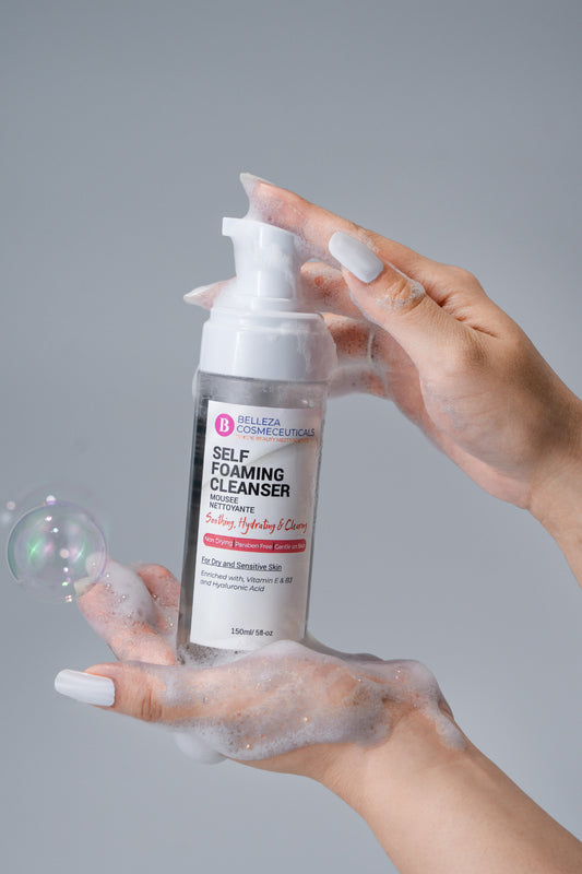 Self Foaming Cleanser | For Dry & Sensitives Skin 150 ml