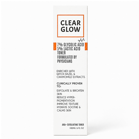 CLEAR GLOW GLYCOLIC ACID TONER